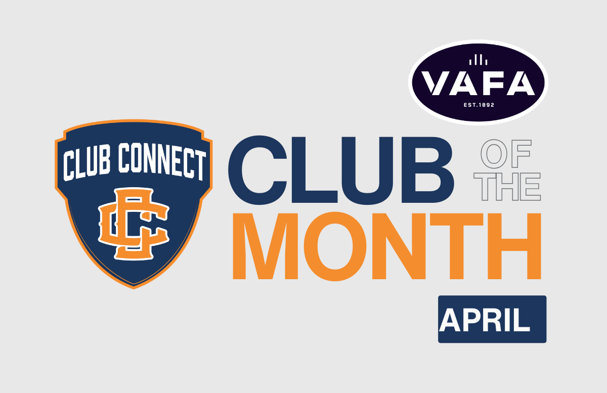 VAFA Club Connect Club of the Month